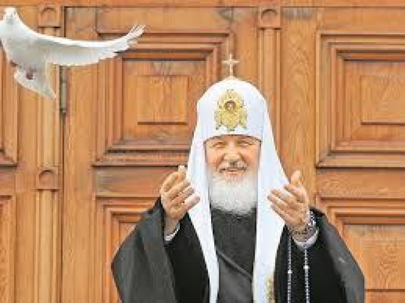 Patriarch Kirill von Moskau und ganz Russland kündigte den Beginn der allrussischen religiösen Prozession an...